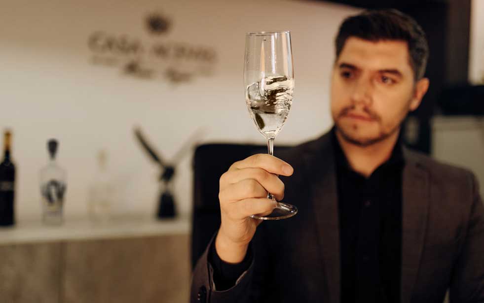 Master Distiller Alvaro Aceves